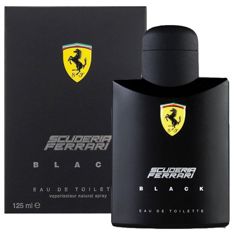 Ferrari Scuderia Black By Ferrari Eau De Toilette For Men - 125ML
